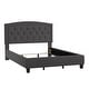 preview thumbnail 45 of 43, Fontana Adjustable Diamond-tufted Arched Back Bed by iNSPIRE Q Classic