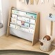 preview thumbnail 3 of 4, Hansabenne Humble Crew Kids Sling Bookshelf Book Organizer Book Shelf for Kids Room