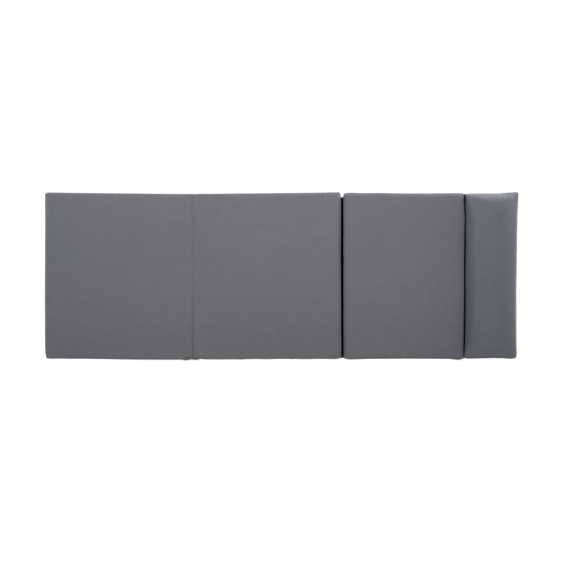 Outdoor Patio Lounge Chair, Adjustable Recliner with Headrest and Retractable Side Tray