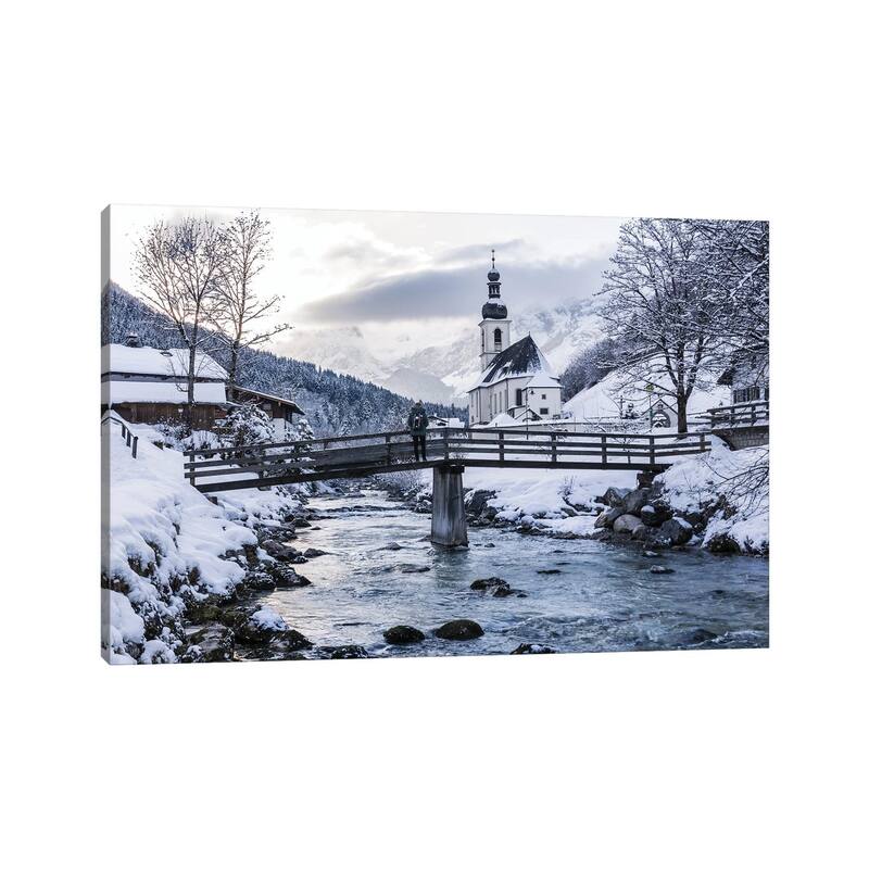 iCanvas "Ice Chapel II" by Fabian Fortmann Canvas Print