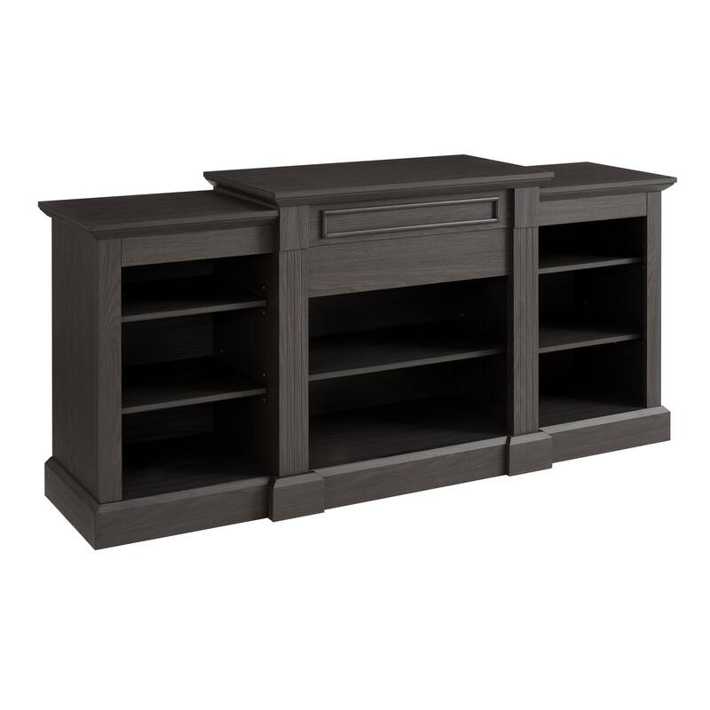 TV Stand with Spacious Storage Cabinets and Adjustable Shelves, Media Console for TVs up to 65", with Cable Management