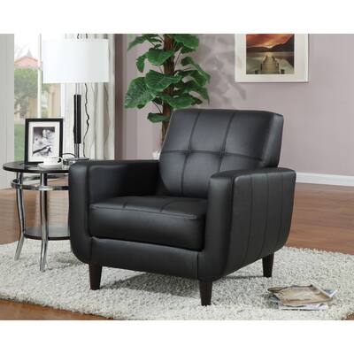 Gavin Transitional Black Chair