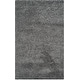 preview thumbnail 186 of 202, SAFAVIEH Laguna Shag Verdiana Solid Color 2-inch Thick Rug. 3' x 5' - Dark Grey