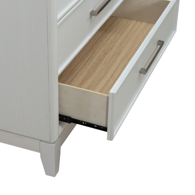Liberty Furniture Reflections Upholstered Bed, Dresser & Mirror, Chest, Night Stand - King or Queen