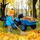 preview thumbnail 12 of 26, Hetoy 3 in 1 Ride on Tractor, 12V Ride on Bulldozer with Detachable Trailer