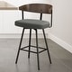 preview thumbnail 17 of 37, Amisco Quinton Swivel Counter and Bar Stool