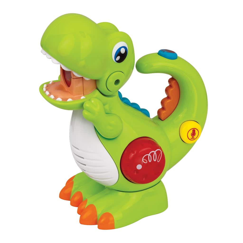 Winfun Recording and Voice Changing Dinosaur with Flashlight - N/A