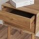 preview thumbnail 30 of 82, Nathan James Harper 2-Drawer Mid-Century Side Table