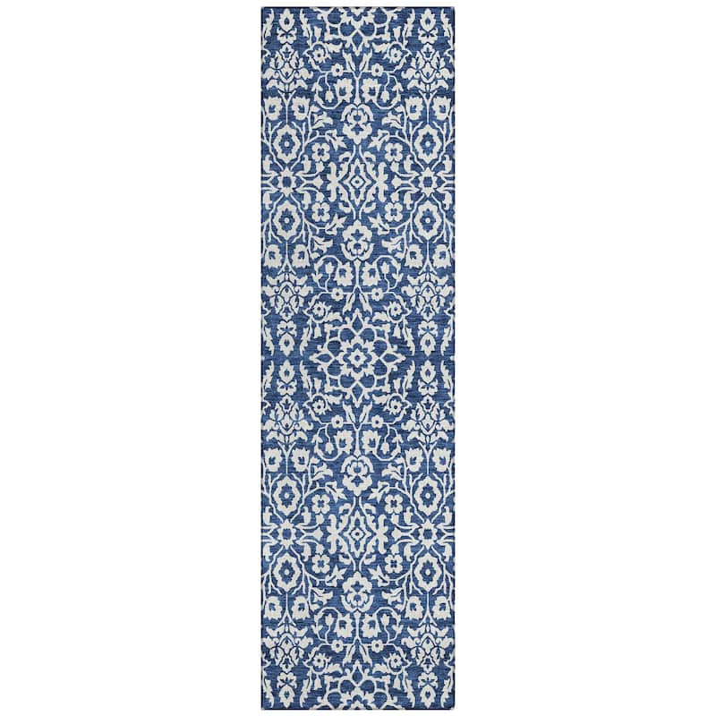Machine Washable Indoor/ Outdoor Chantille Traditional Farmhouse Rug