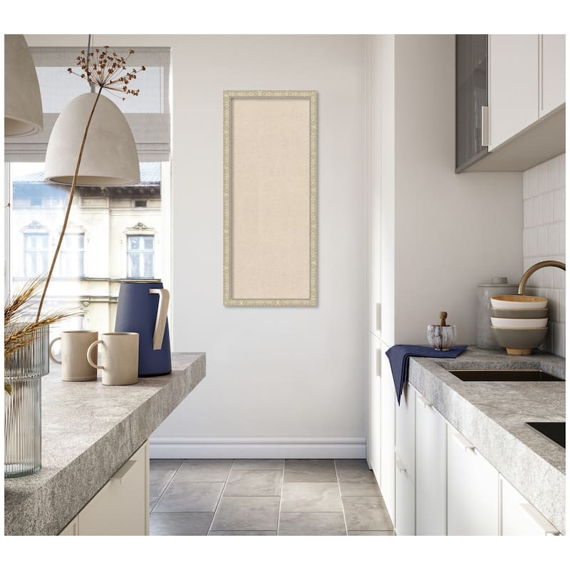 Kate and Laurel Pinboard Neutral Linen