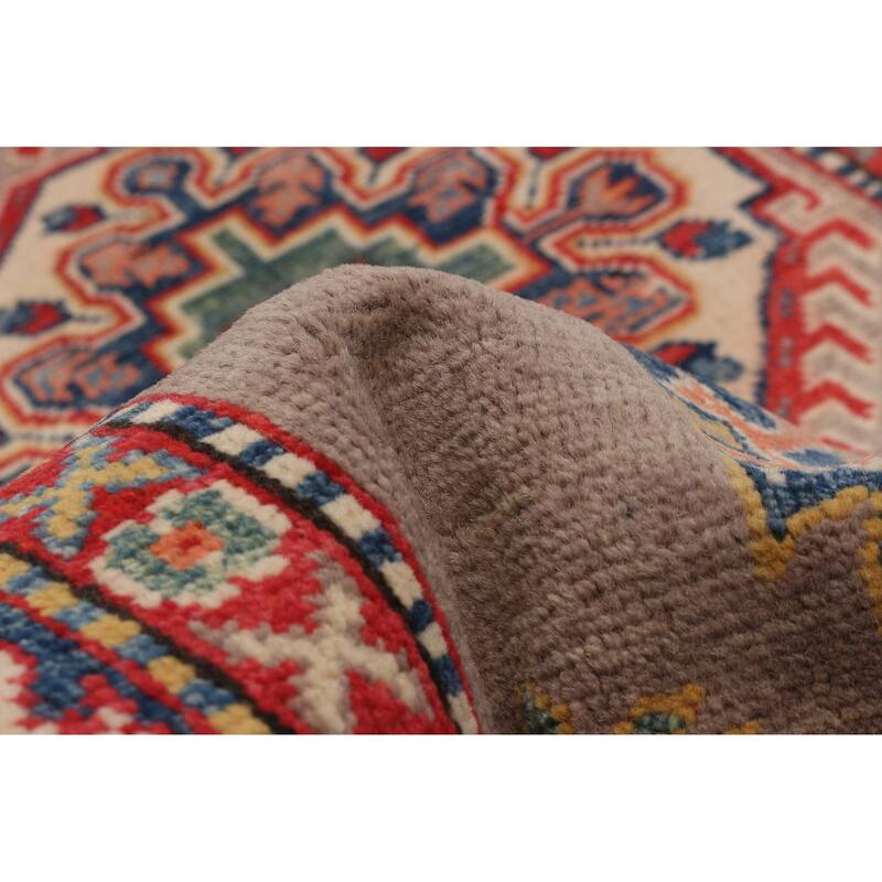 ECARPETGALLERY Hand-knotted Uzbek Ghazni Taupe Wool Rug - 2'8 x 6'6