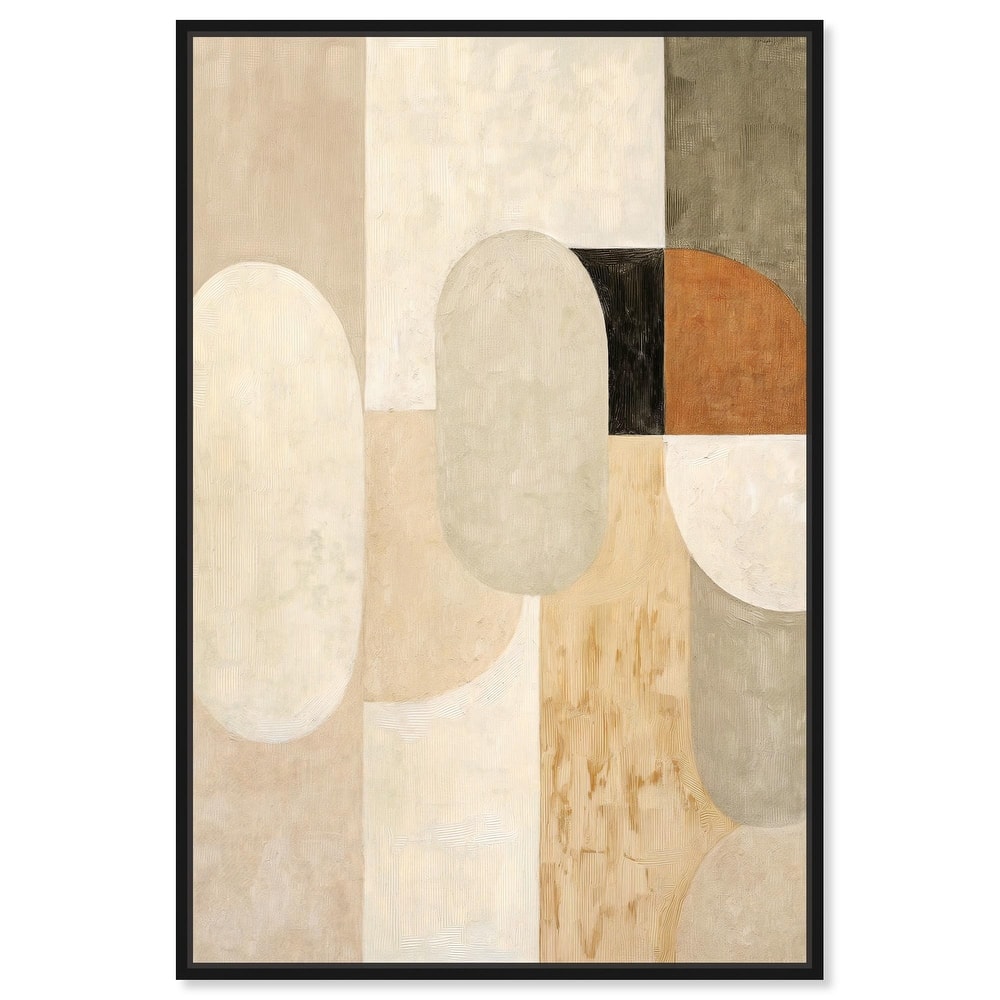 Overlapping Planes II Canvas by Art Remedy