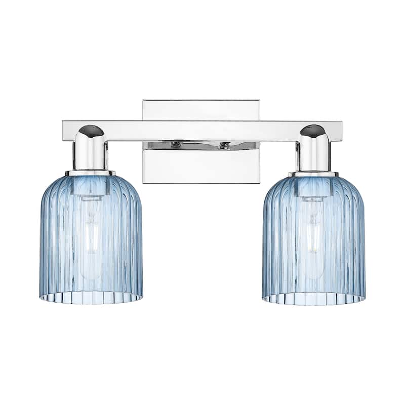 Innovations Lighting Downtown Urban - Bridal Veil - 2 Light 16" Bath Vanity Ligh