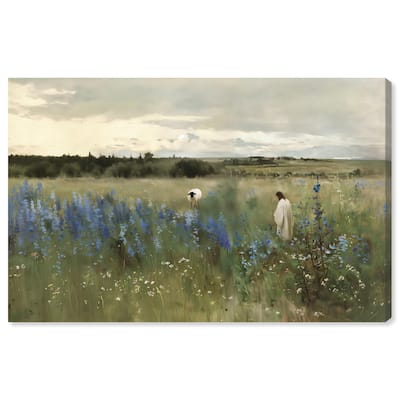 Path of the Shepherd Canvas by Art Remedy, Gallery Wrapped