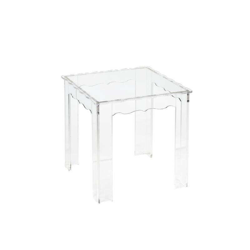 Jacobs Nesting Table - Set of 3 Square Clear