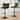 Swivel Adjustable Height with Armless Bar Stools