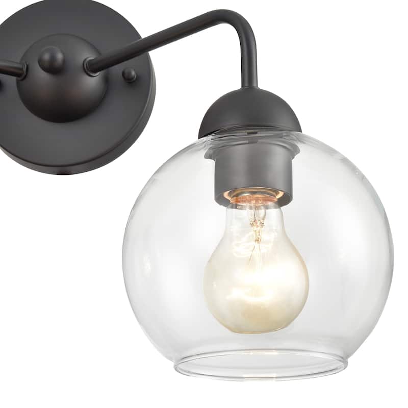 Astoria 15.75-inch Wide 2-Light Vanity Light in Brushed Nickel - 15.75