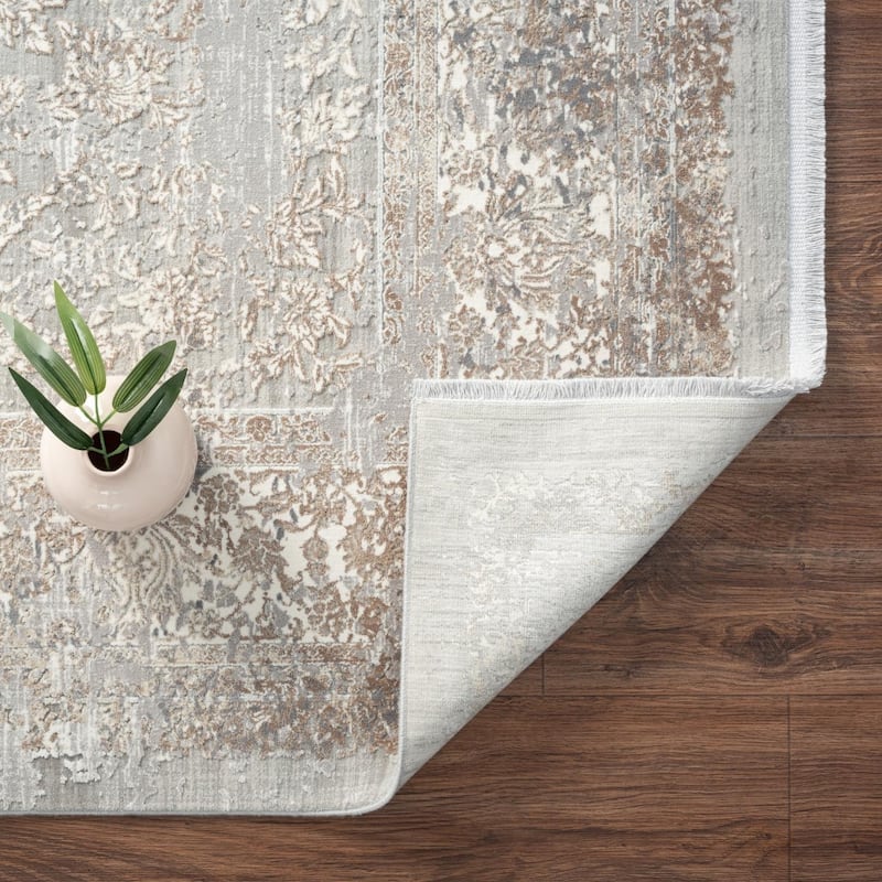 Luxe Weavers Premium Oriental Distressed Area Rug, Indoor Carpet