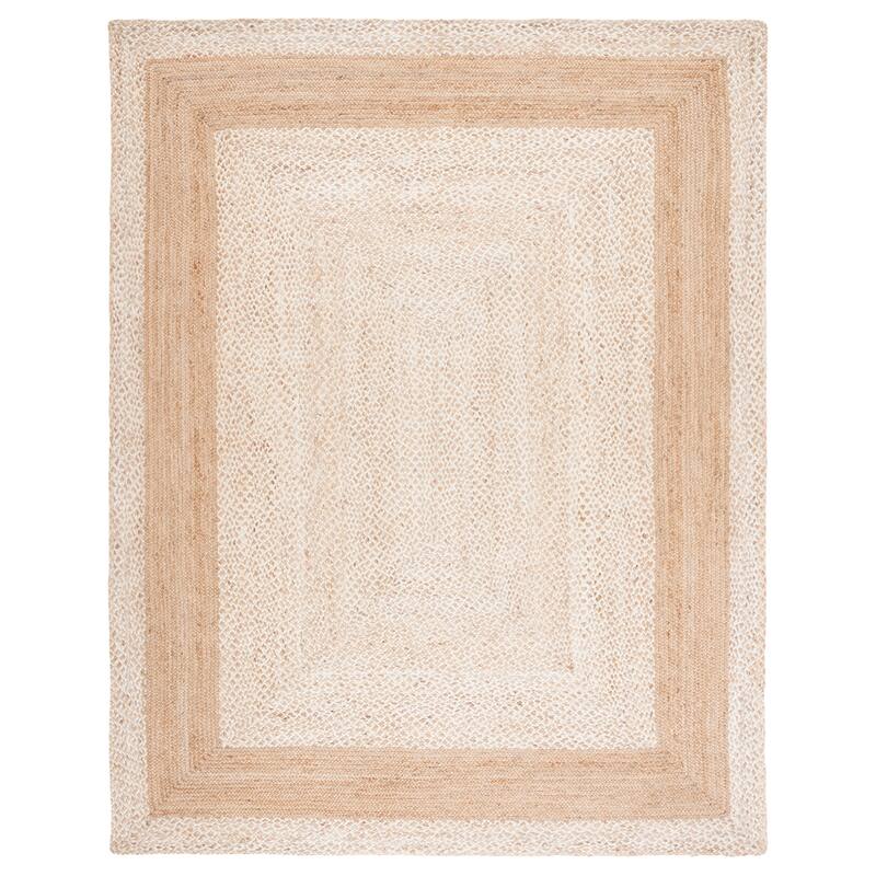 SAFAVIEH Flatweave Natural Fiber Tzipporah Casual Solid Jute Rug
