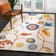 preview thumbnail 1 of 43, SAFAVIEH Handmade Soho Ingken Floral N.Z. Wool Rug 7'6" x 9'6" - Beige/Multi - Rectangle