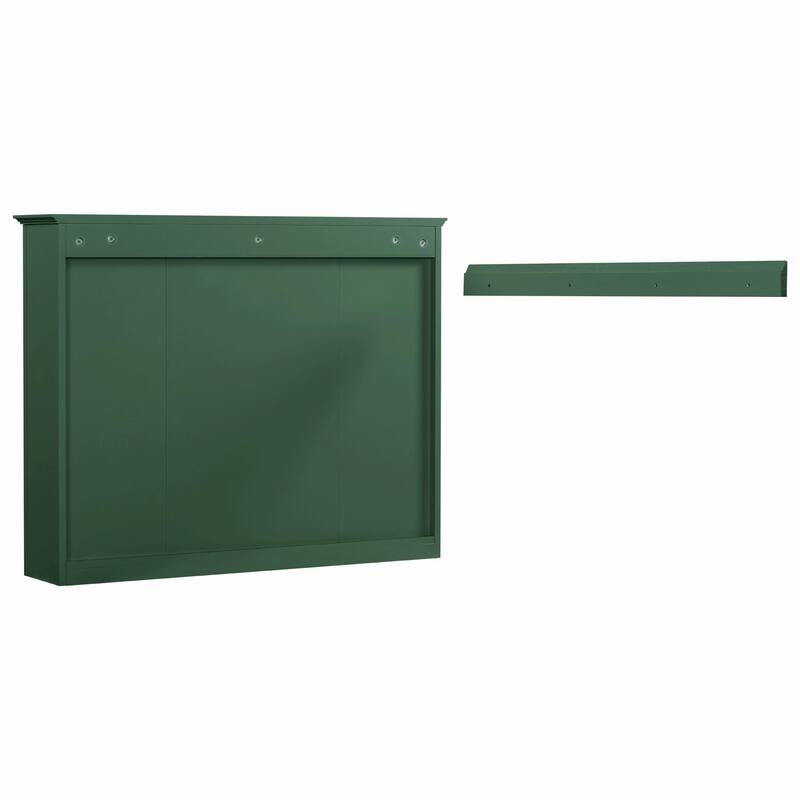 Modern Wall-Mounted Bathroom Storage Cabinet with Mirror - Includes 6 Open Shelves