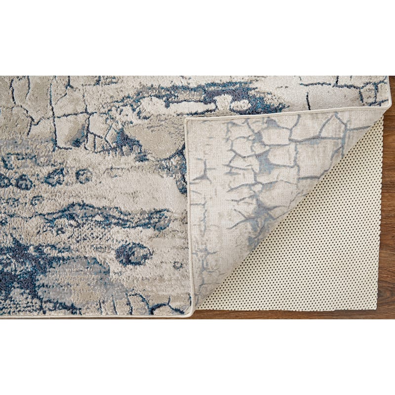 Grand Bazaar Armada Machine Made Abstract Modern Area Rug