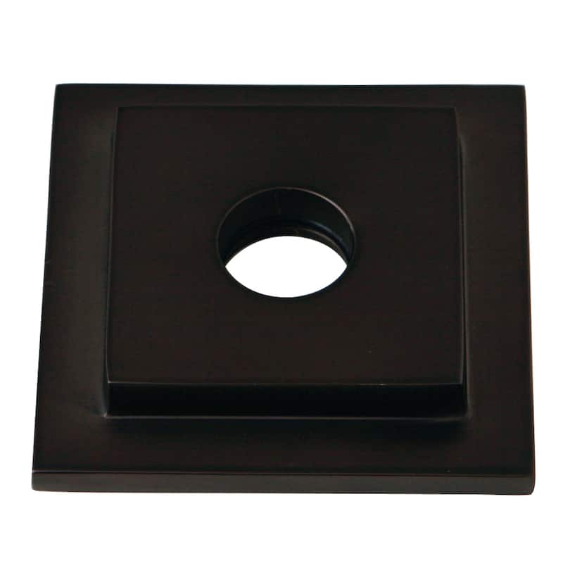 Kingston Brass Claremont Heavy Duty Square Solid Cast Brass Shower Flange - Oil Rubbed Bronze