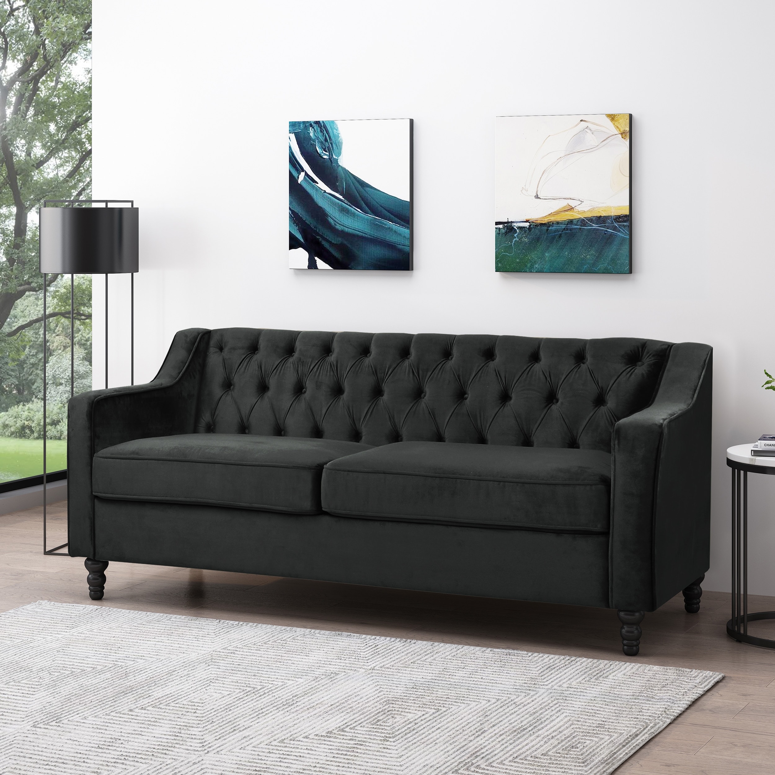 https://ak1.ostkcdn.com/images/products/is/images/direct/7ee3b8c1eb7912b00483bdda5de267e7b6eff7e4/Knouff-Modern-Glam-Tufted-Velvet-3-Seater-Sofa-by-Christopher-Knight-Home.jpg