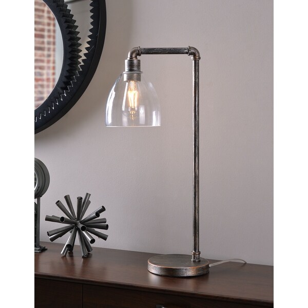 vintage metal desk lamp