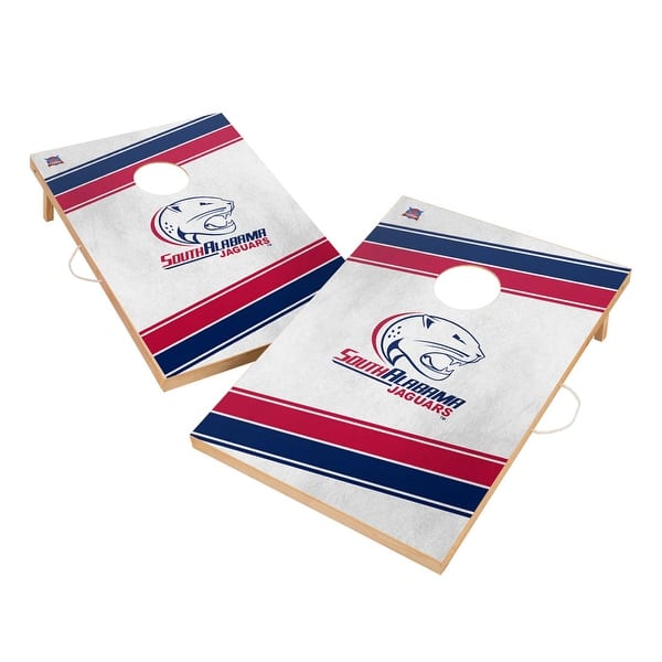 slide 2 of 5, South Alabama Jaguars Regulation 2x4 Cornhole Set