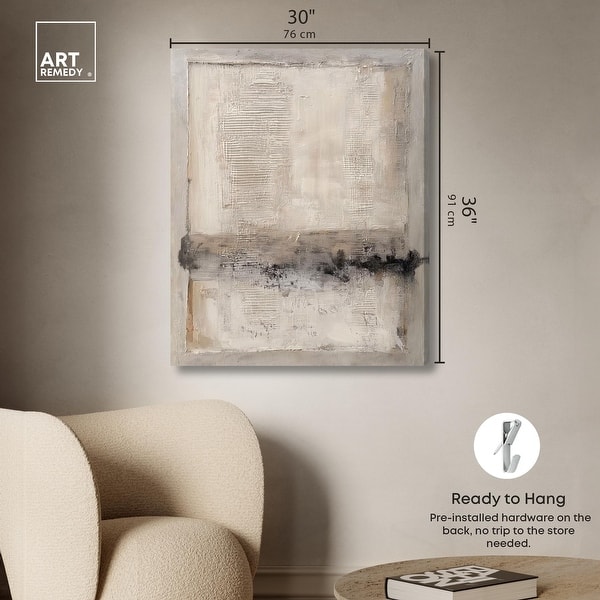 dimension image slide 2 of 5, Lintel of Time II Boho Art Canvas Print by Art Remedy