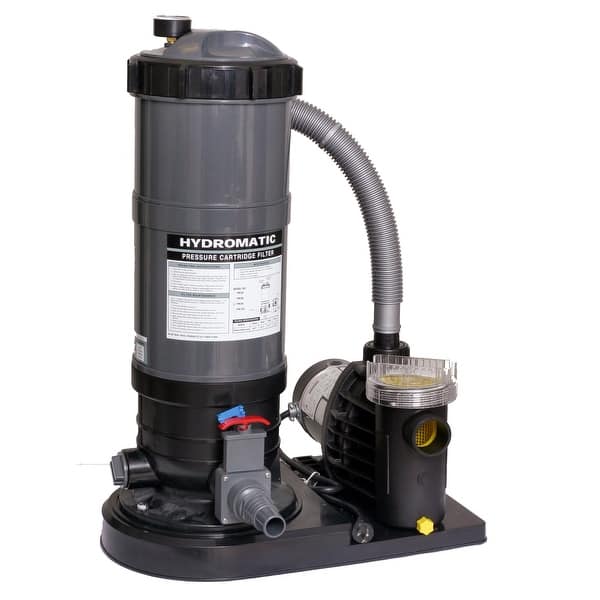 Blue Wave Hydromatic 90 SF Filter System with 1 HP Pump for Above