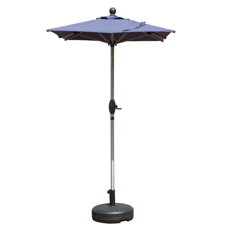 Domi Outdoor Living 6' x 4' Tilt Aluminum Patio Umbrella