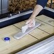 preview thumbnail 7 of 12, Hathaway Montecito 12-ft Shuffleboard Table - Driftwood Finish