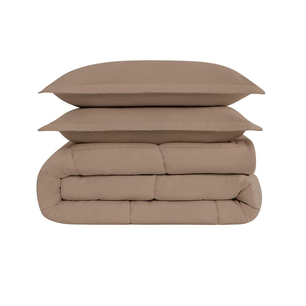 Cannon Heritage Solid 3 Piece Down Alternative Comforter Set