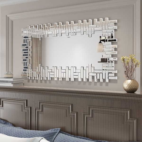 Buy Modern Metal Tube Decorative Wall Mirror | Dekor Company