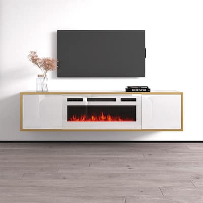 Goldie WH-EF Electric Fireplace 65" TV Stand
