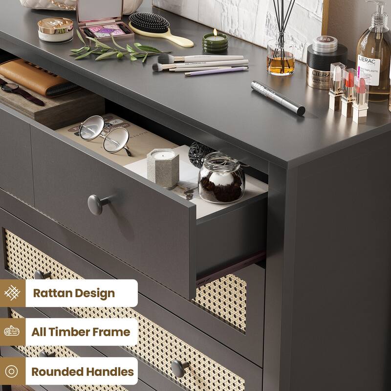 Buffet Cabinet Hallway Cabinet Base Cabinet with Drawers, Chest of Drawers Dining Cabinet Storage Cabinet