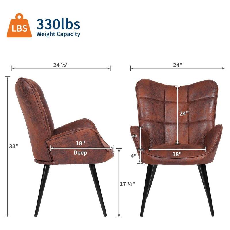 Modern Upholstered Kitchen Dining Room Accent Chairs for Kitchen, Restaurant