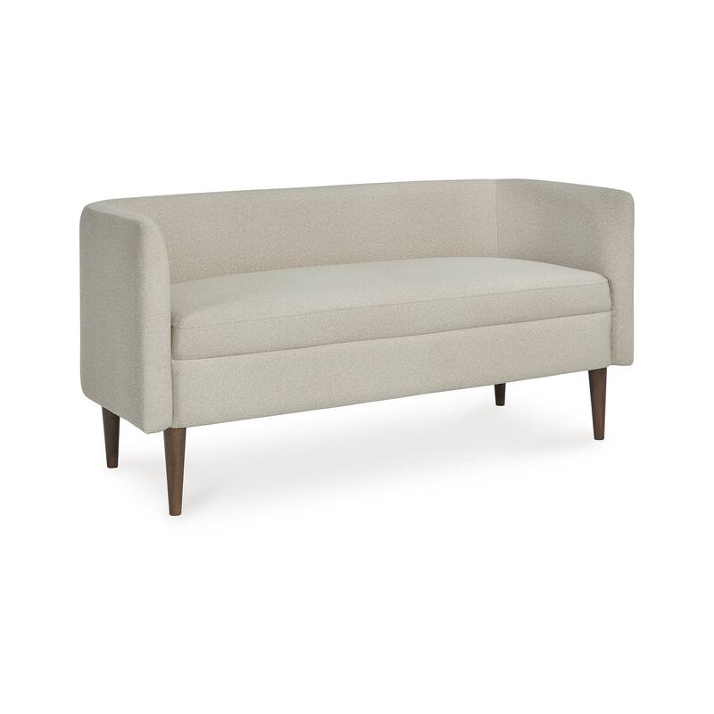 Signature Design by Ashley Wainner Beige/Brown Accent Bench - 52.13" W x 21.25" D x 24.5" H