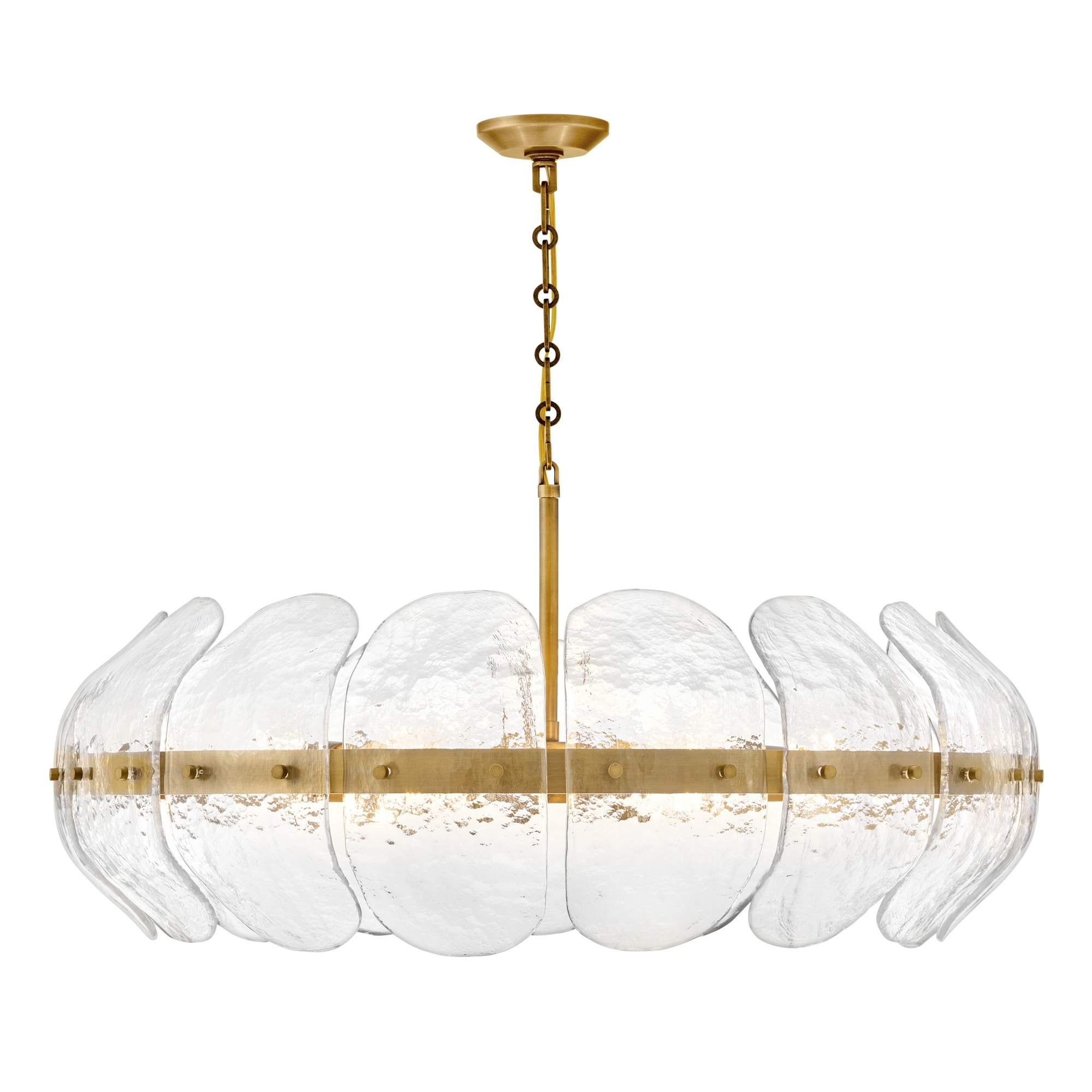 Fredrick Ramond FR30514 Lillia 6 Light 36" Wide Drum Chandelier