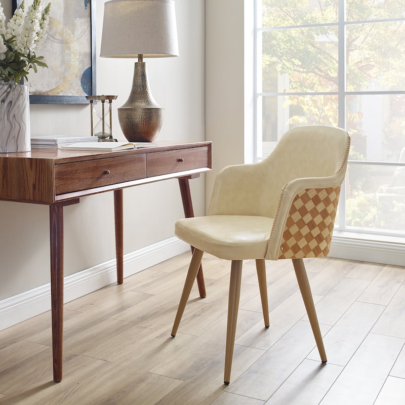 Art Leon Mid-century Swivel Accent Armchair