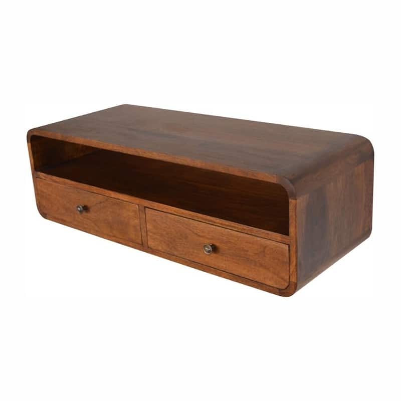 Artisan furniture Floating Chestnut Open Console