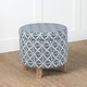 preview thumbnail 2 of 16, Carson Carrington Hnifsdalur Round Storage Ottoman