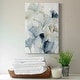preview thumbnail 6 of 7, Indigo Ginkgo I Premium Gallery Wrapped Canvas - Ready to Hang