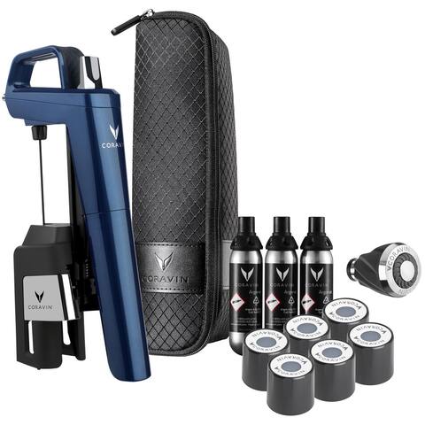 Coravin Timeless Model Six Plus Blue Wine Preservation System - N/A