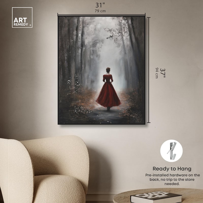 Lost in the Mist I Canvas by Art Remedy