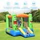 preview thumbnail 5 of 7, Costway Inflatable Bounce House Jumper Castle Kids Playhouse with 550W - 110''×83''×67'' (L×W×H)