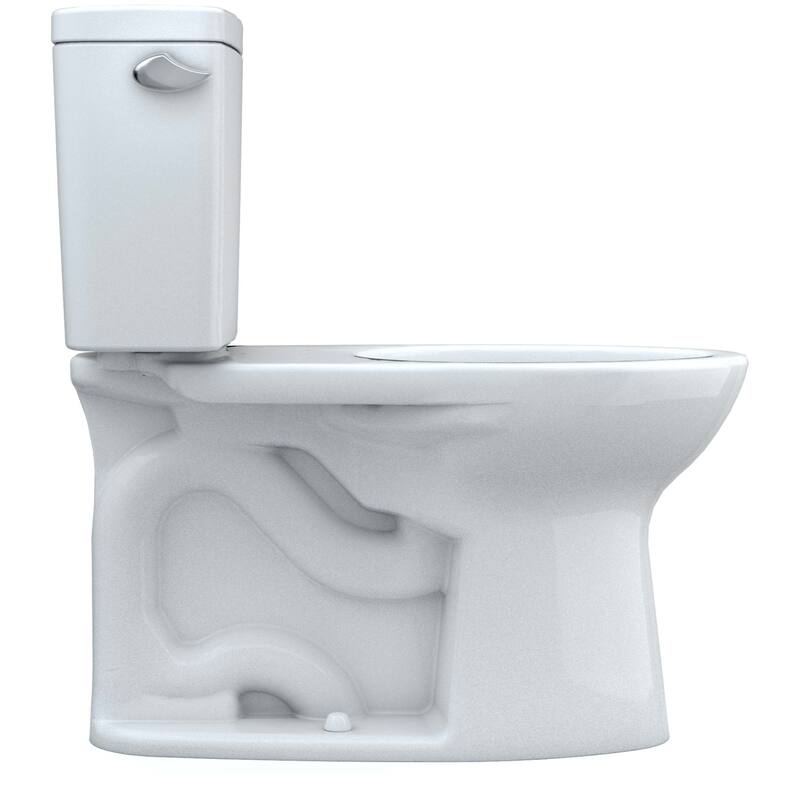 Toto CST776CSG#12 Drake 1.6 GPF Two Piece Elongated Toilet with Left Hand Lever