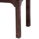 preview thumbnail 18 of 19, Kayla Modern and Contemporary Natural Light Mappa Real Burl Wood 2-Drawer Nightstand